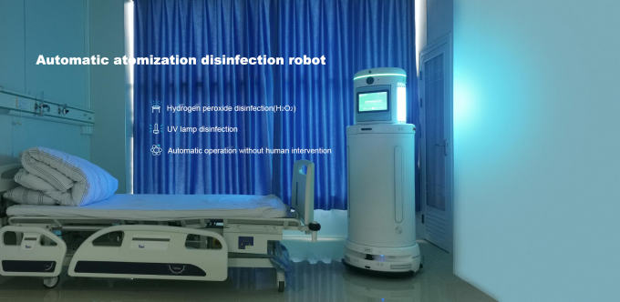 Sprayroboterunterstützungs-Soem der Kurzwelle-Uvc Desinfektion intelligentes